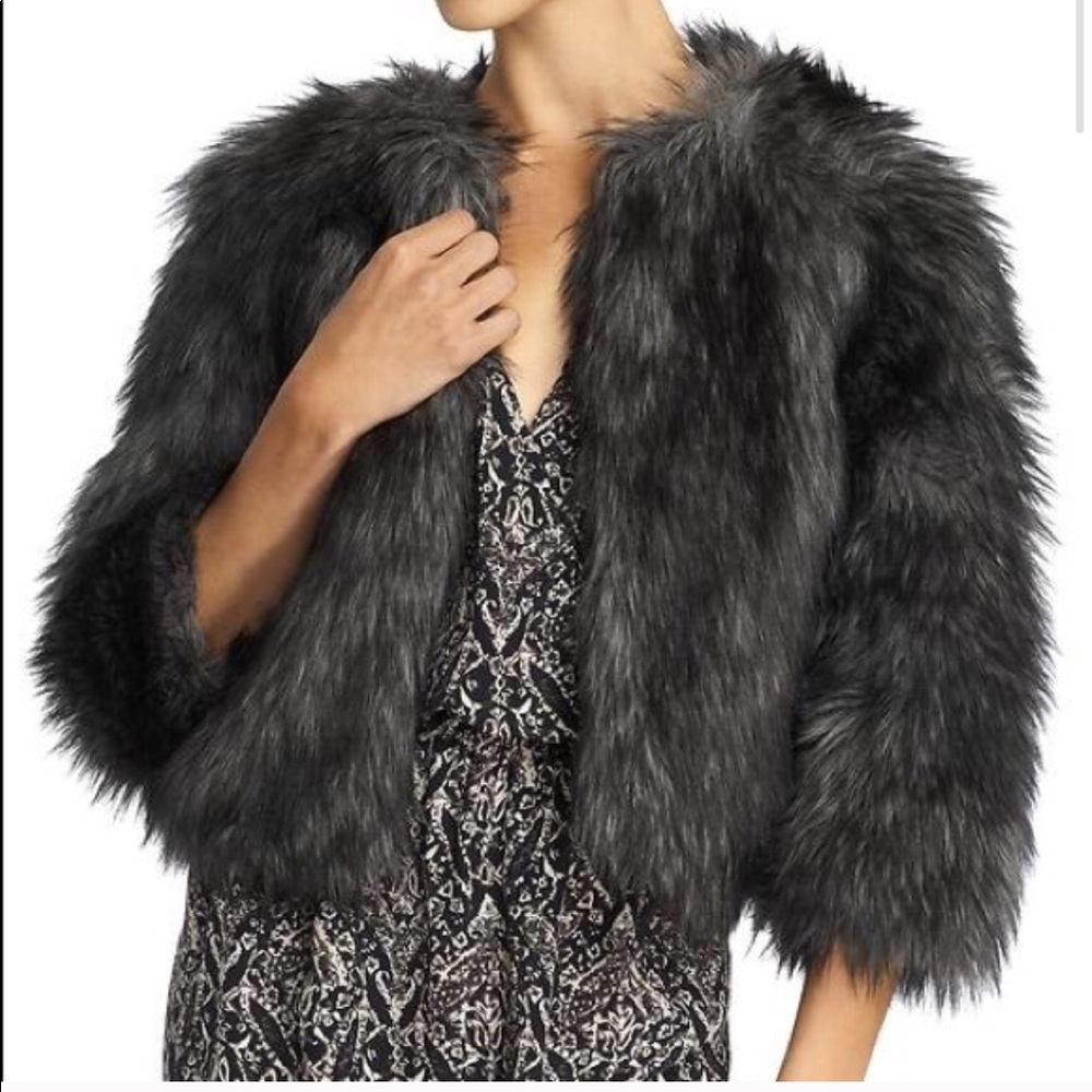 Michael Kors Faux Fur Coat